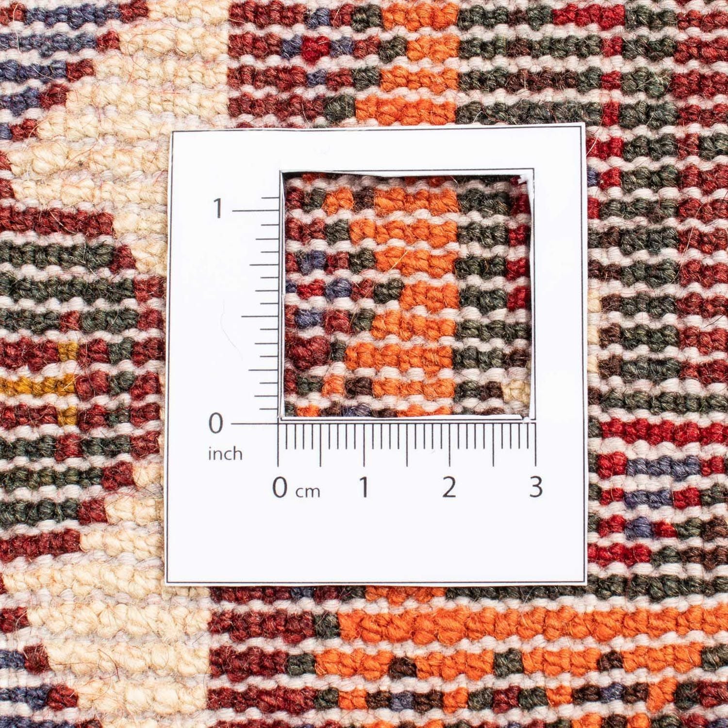 Tapis persan - Nomadic - 312 x 216 cm - rouge foncé