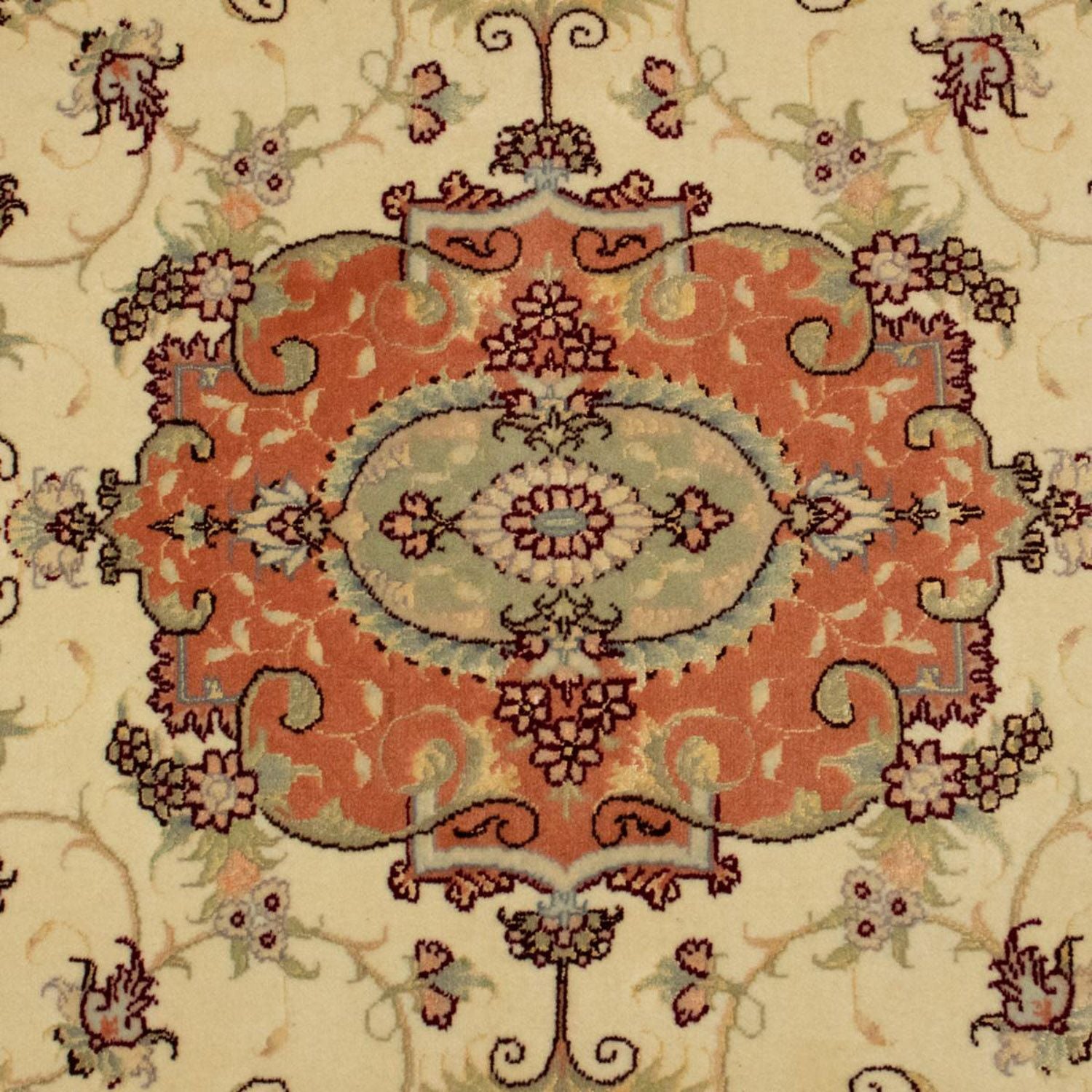 Tapis persan - Tabriz - Royal - 155 x 100 cm - beige