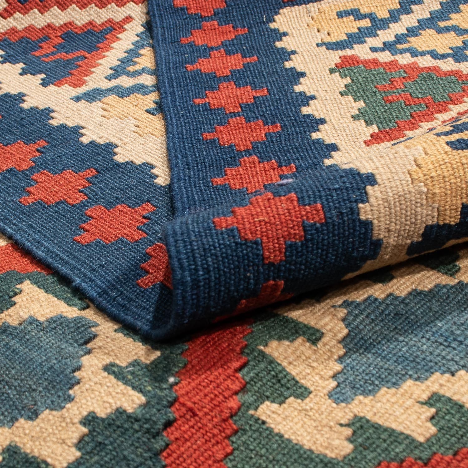 Tapis Kelim - Oriental - 200 x 152 cm - multicolore