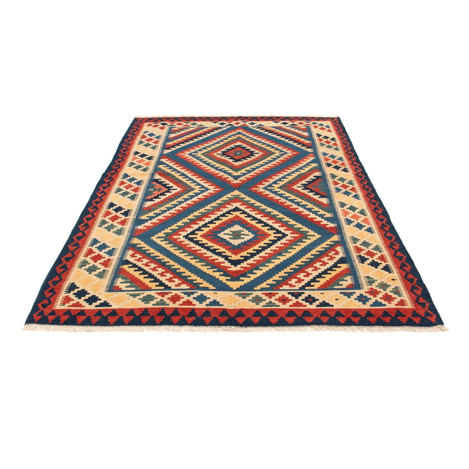 Tapis Kelim - Oriental - 217 x 153 cm - multicolore