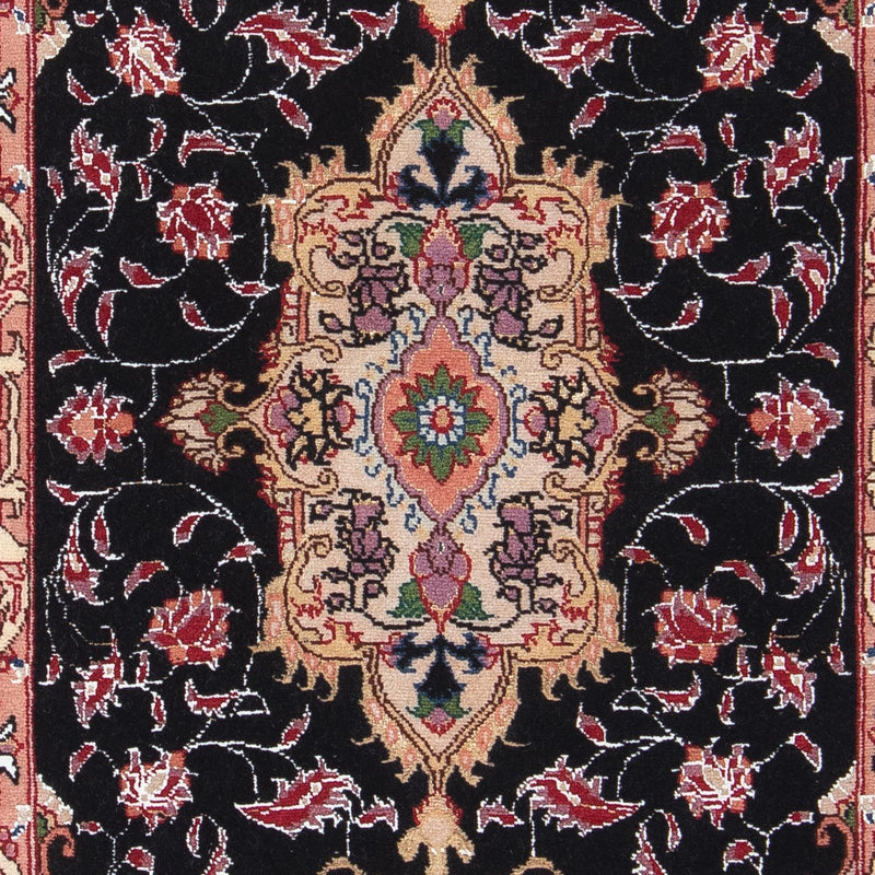Tapis persan - Tabriz - Royal - 91 x 61 cm - bleu foncé