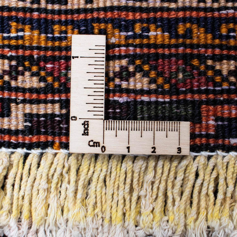 Tapis de couloir Tapis persan - Nomadic - 394 x 93 cm - marron