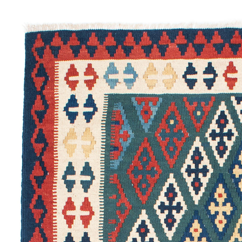Tapis Kelim - Oriental - 193 x 131 cm - bleu