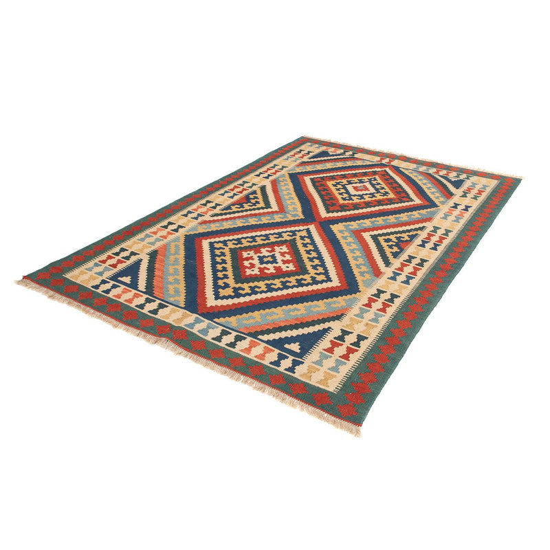 Tapis Kelim - Oriental - 213 x 150 cm - multicolore