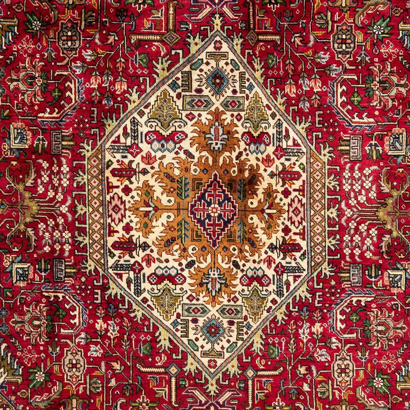 Tapis persan - Tabriz - 322 x 197 cm - rouge