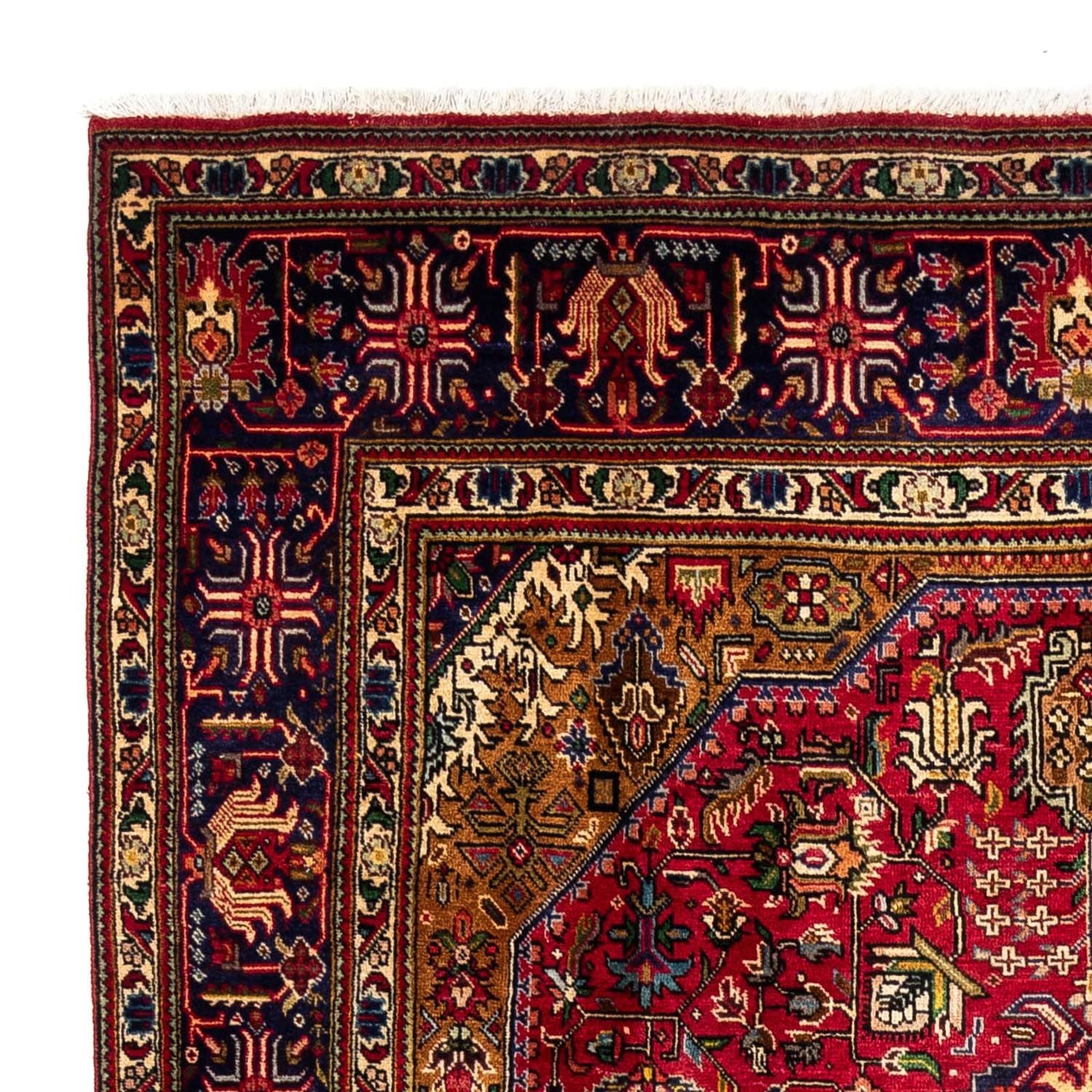 Tapis persan - Tabriz - 322 x 197 cm - rouge