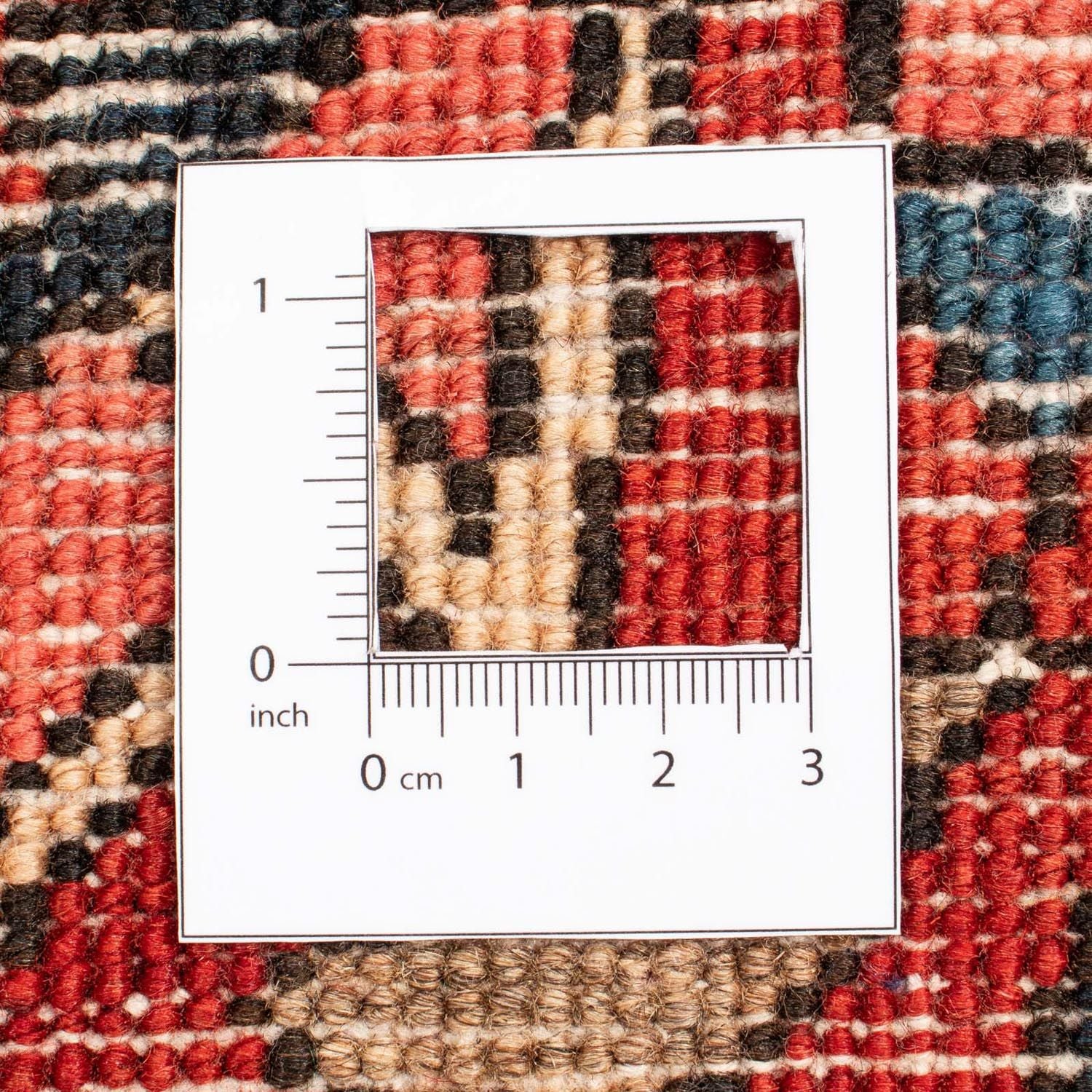 Tapis persan - Nomadic - 310 x 209 cm - rouge foncé
