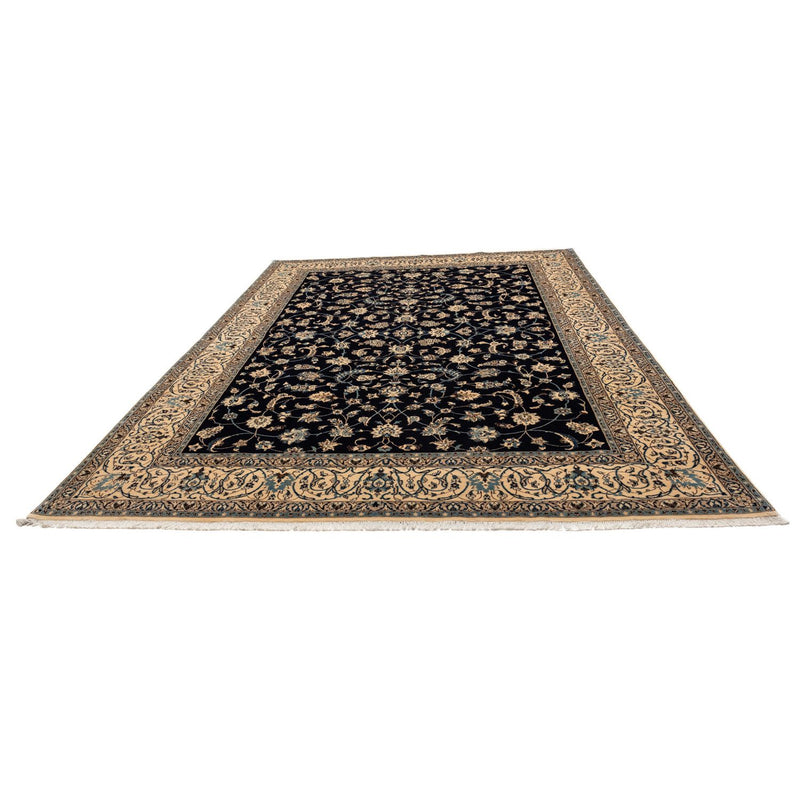 Tapis persan - Nain - Royal - 342 x 246 cm - noir