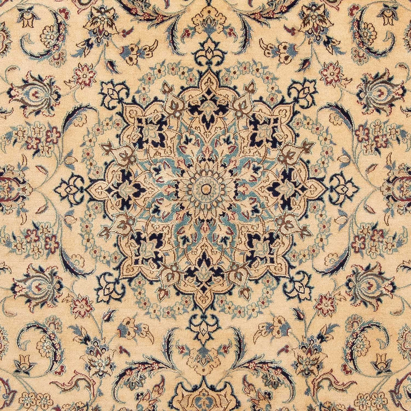Tapis persan - Nain - Royal - 305 x 191 cm - beige