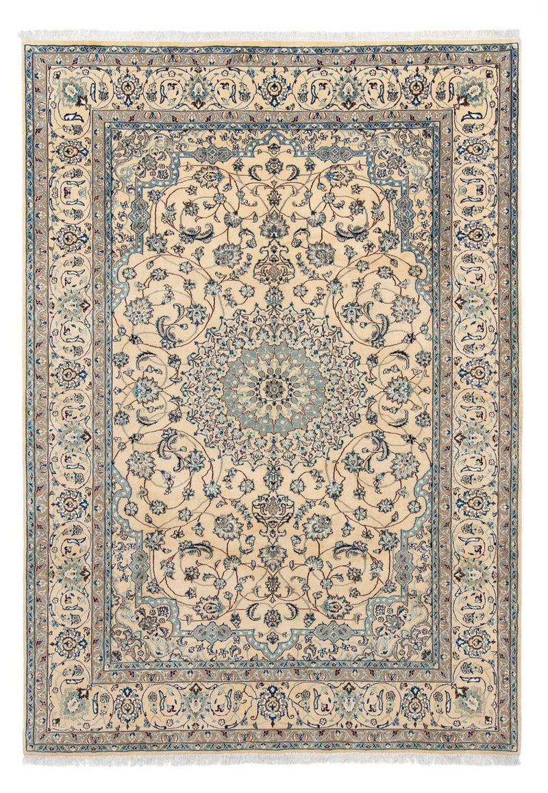 Tapis persan - Nain - Royal - 290 x 202 cm - beige