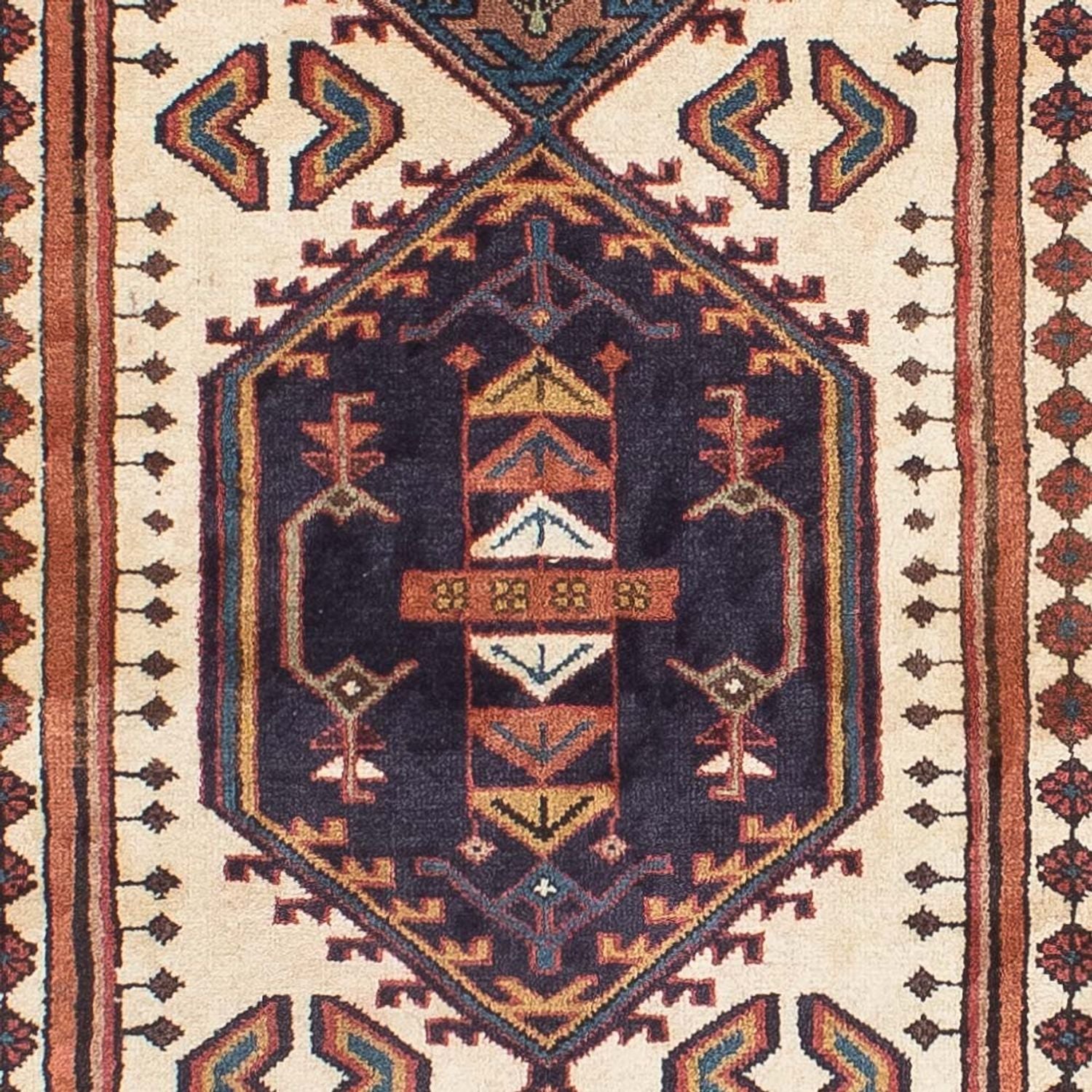 Tapis de couloir Tapis persan - Nomadic - 307 x 79 cm - beige