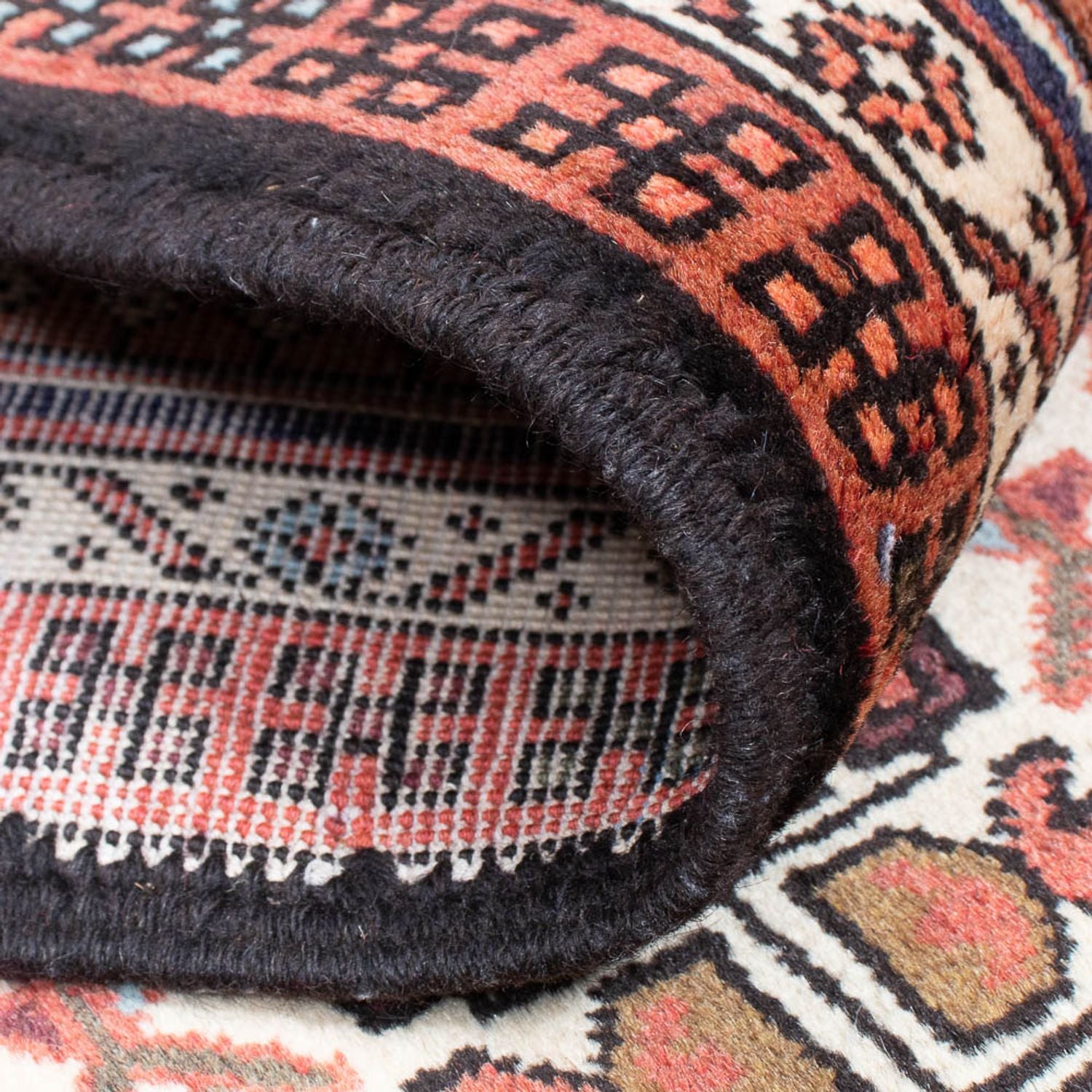 Tapis de couloir Tapis persan - Nomadic - 290 x 72 cm - multicolore