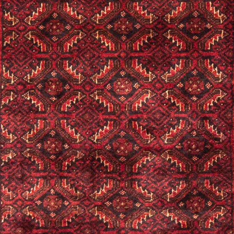 Tapis de couloir Tapis Belutsch - 216 x 107 cm - rouge foncé
