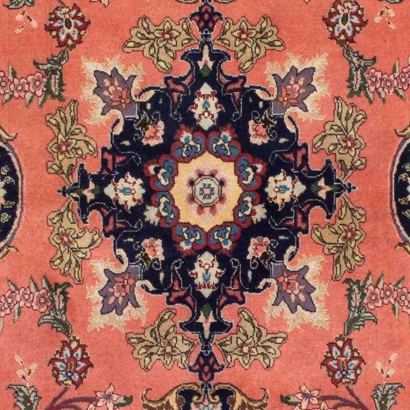 Tapis de couloir Tapis persan - Tabriz - Royal - 206 x 82 cm - rouille