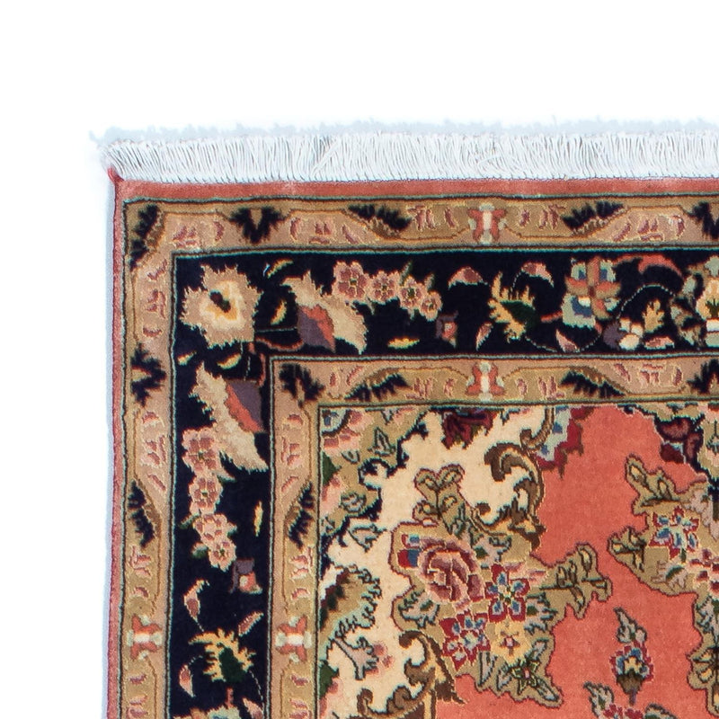 Tapis de couloir Tapis persan - Tabriz - Royal - 206 x 82 cm - rouille