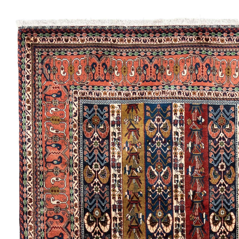 Tapis Gabbeh - Persan Kashkuli - 295 x 197 cm - rouge clair