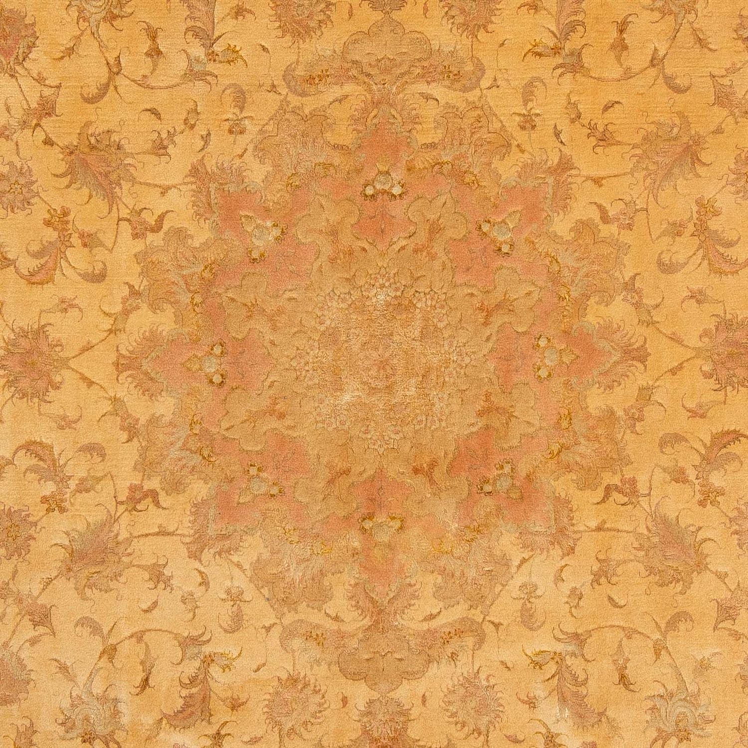 Tapis persan - Tabriz - Royal - 300 x 200 cm - or