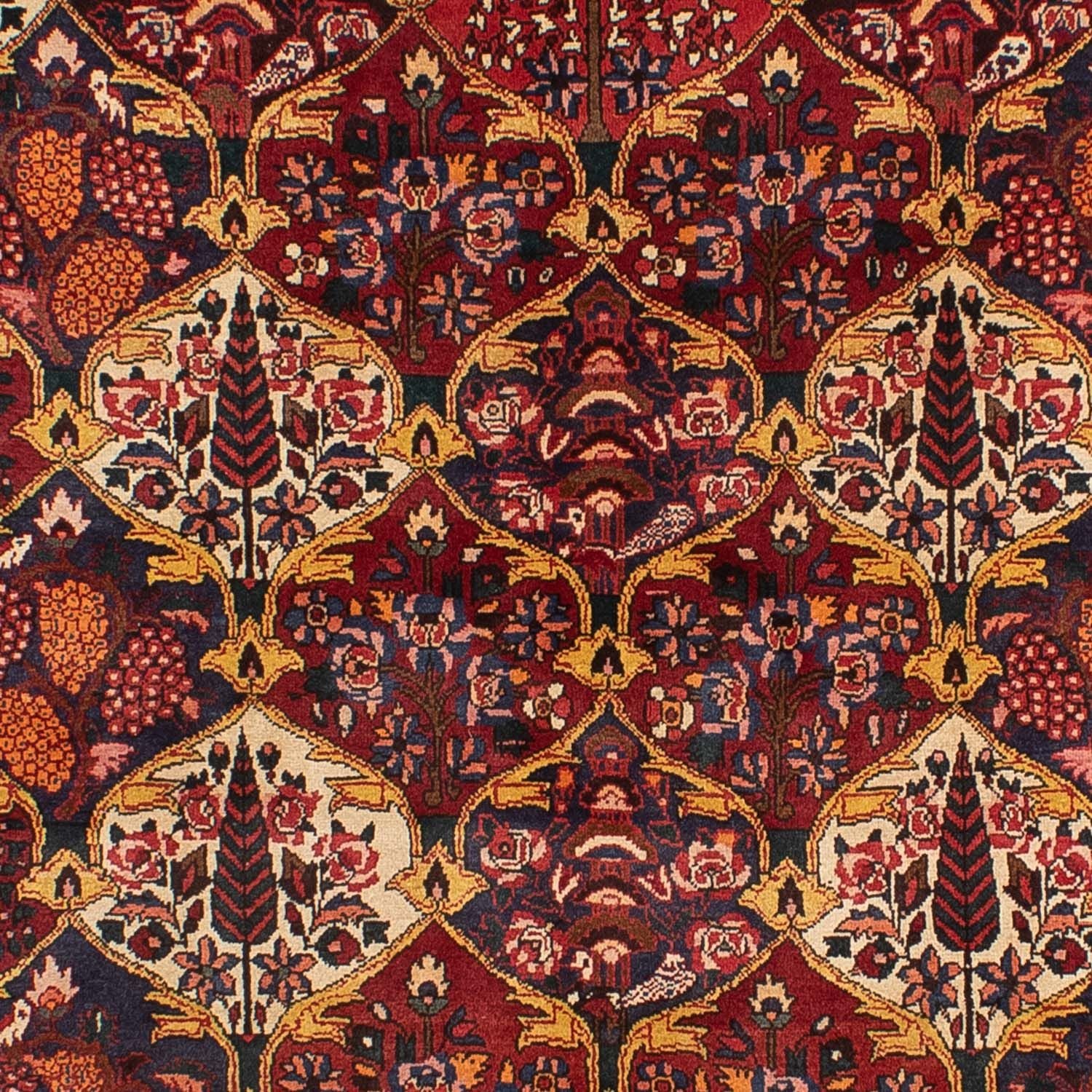 Tapis persan - Nomadic - 305 x 211 cm - rouge