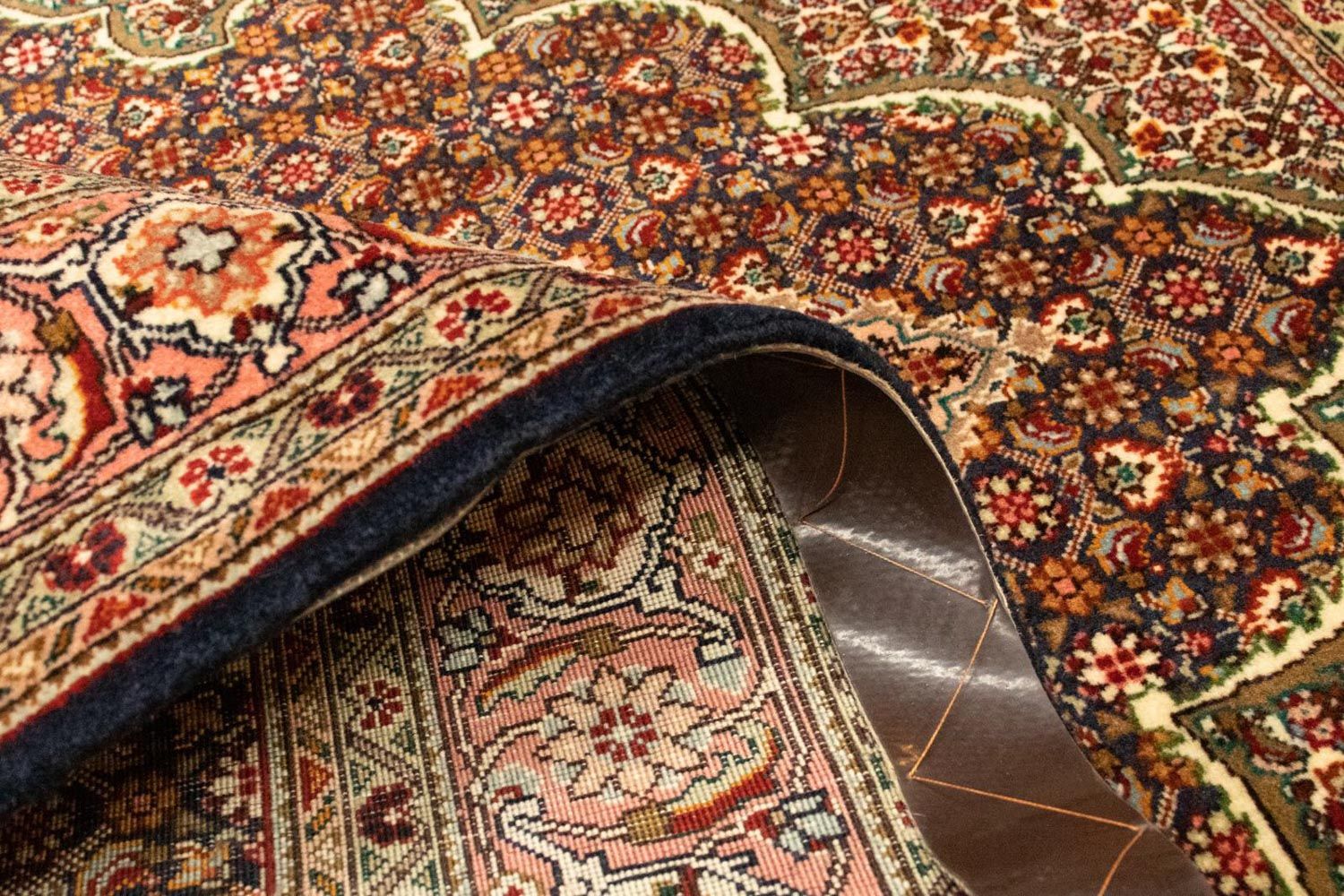 Tapis persan - Tabriz - Royal - 148 x 103 cm - bleu foncé