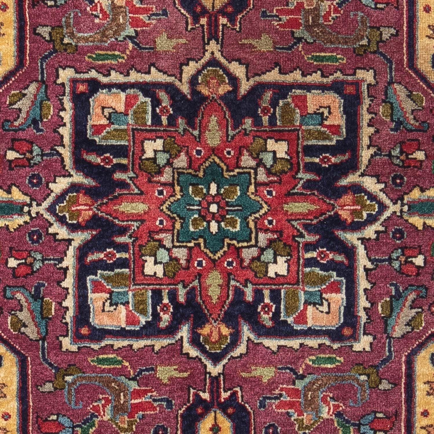 Tapis persan - Tabriz - 84 x 60 cm - bleu foncé