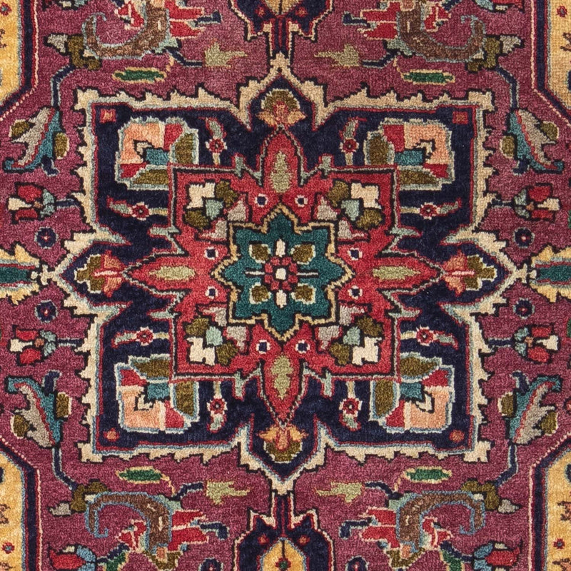 Tapis persan - Tabriz - 84 x 60 cm - bleu foncé