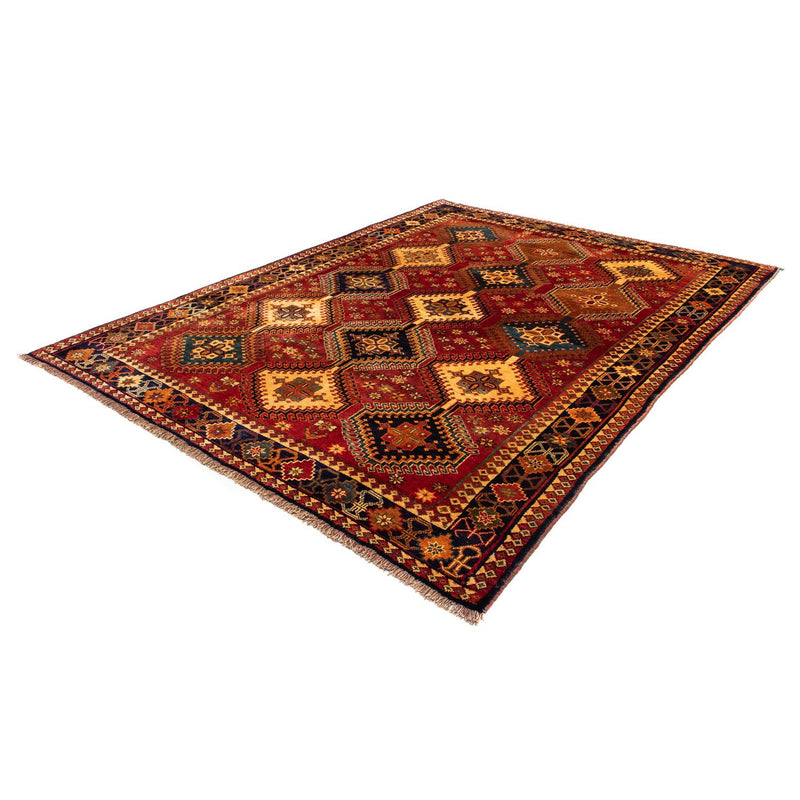Tapis persan - Nomadic - 282 x 200 cm - rouge foncé
