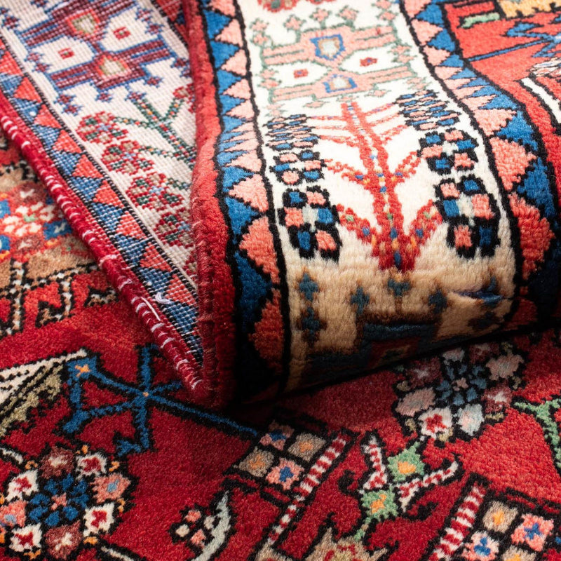 Perserteppich - Nomadic 155 x 103 cm - dunkelrot