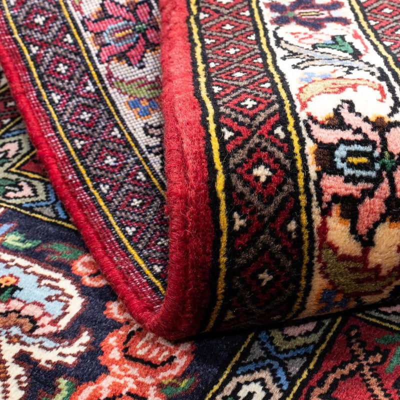 Tapis persan - Nomadic - 160 x 108 cm - rouge foncé