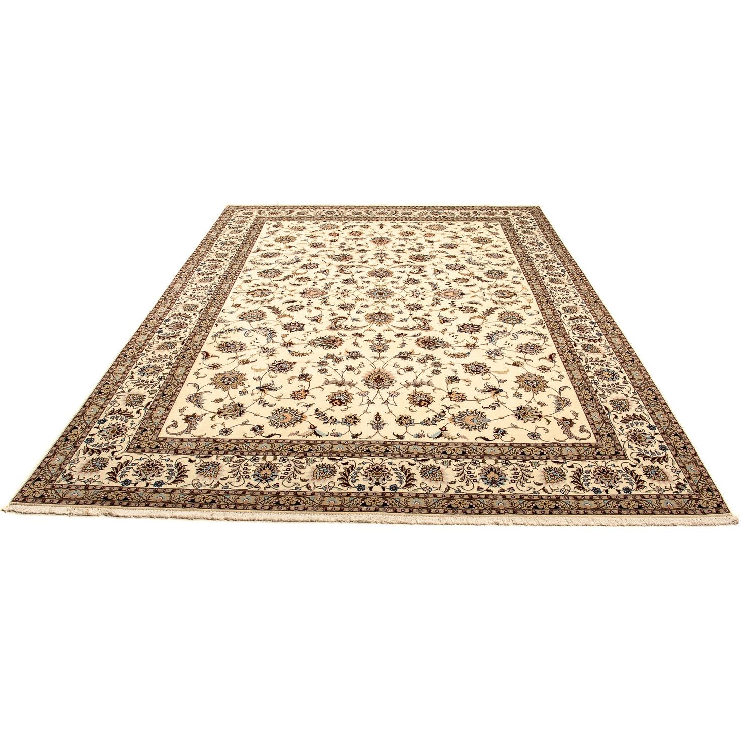 Tapis persan - Tabriz - Royal - 357 x 247 cm - beige