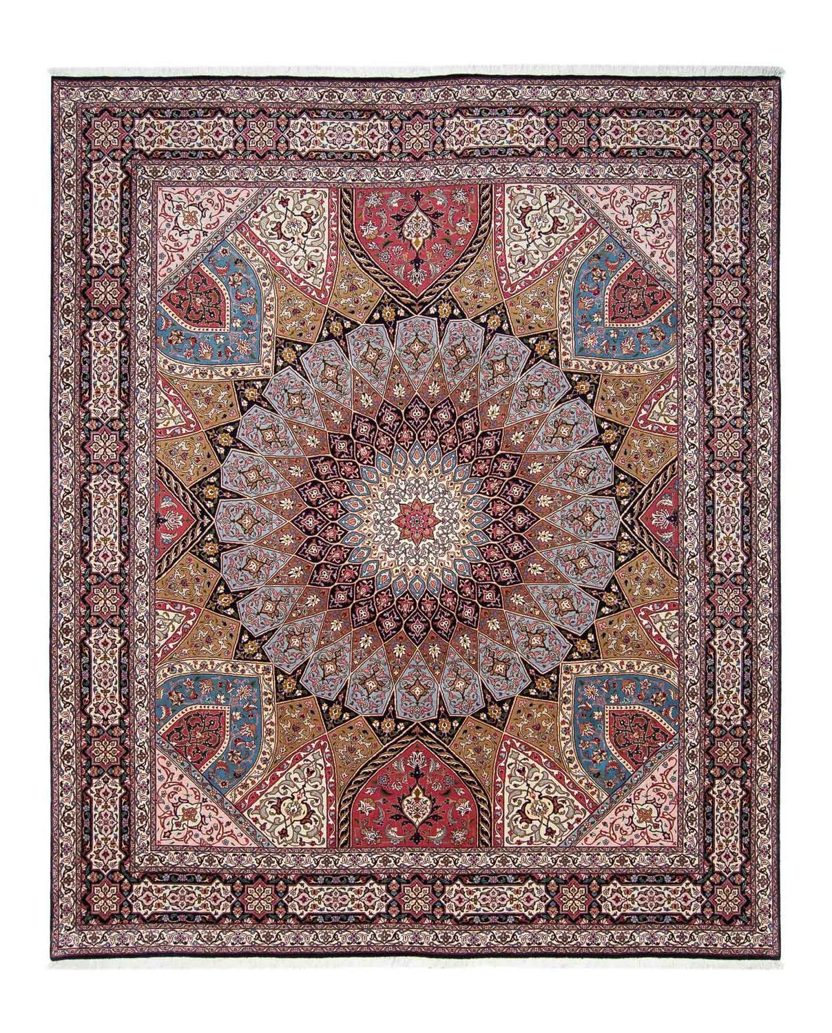 Tapis persan - Tabriz - Royal - 303 x 256 cm - multicolore