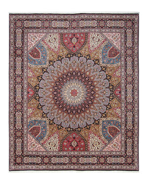 Tapis persan - Tabriz - Royal - 303 x 256 cm - multicolore