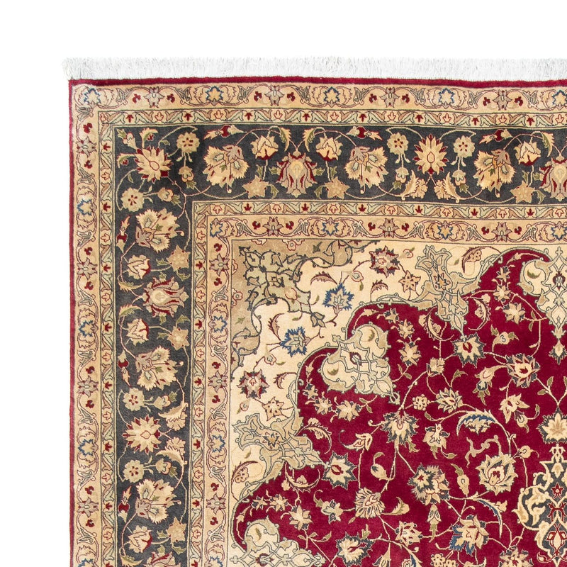 Tapis persan - Tabriz - Royal - 300 x 202 cm - rouge foncé