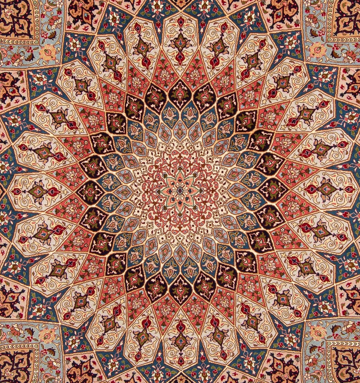 Tapis persan - Tabriz - Royal - 255 x 204 cm - multicolore