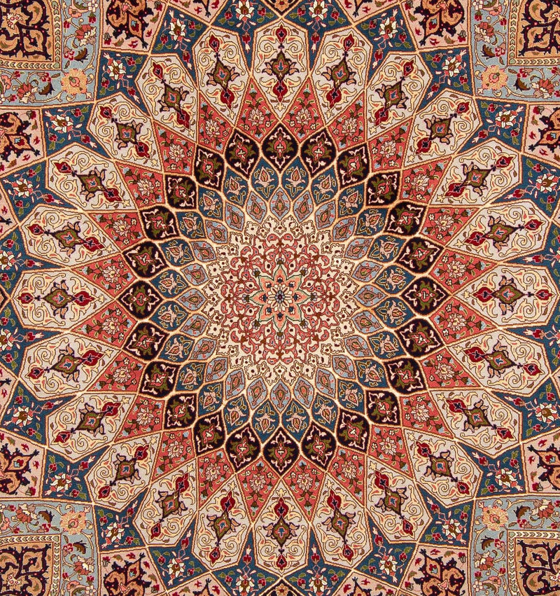 Tapis persan - Tabriz - Royal - 255 x 204 cm - multicolore