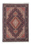 Tapis persan - Tabriz - Royal - 90 x 63 cm - bleu foncé