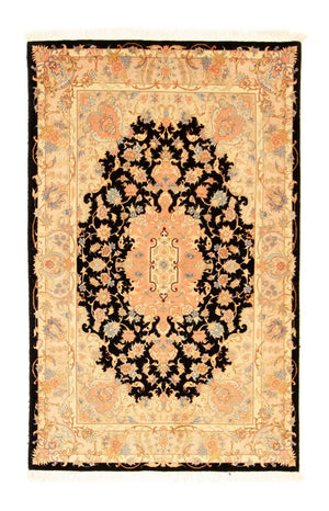 Tapis persan - Tabriz - Royal - 158 x 100 cm - noir