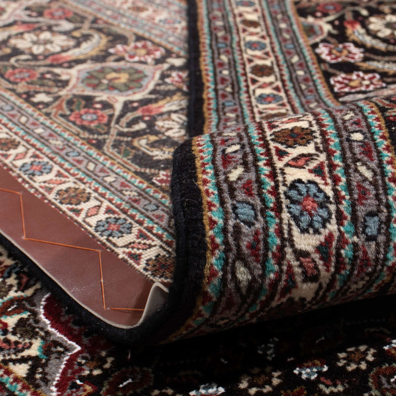 Tapis persan - Tabriz - Royal carré  - 251 x 249 cm - bleu foncé