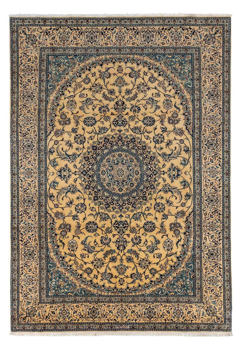 Tapis persan - Nain - Royal - 363 x 245 cm - beige