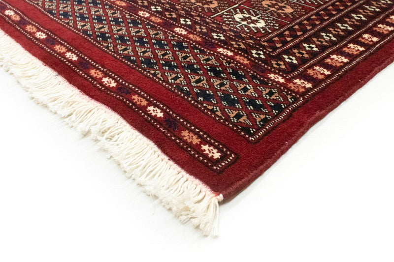 Tapis afghan - Boukhara - 238 x 200 cm - rouge