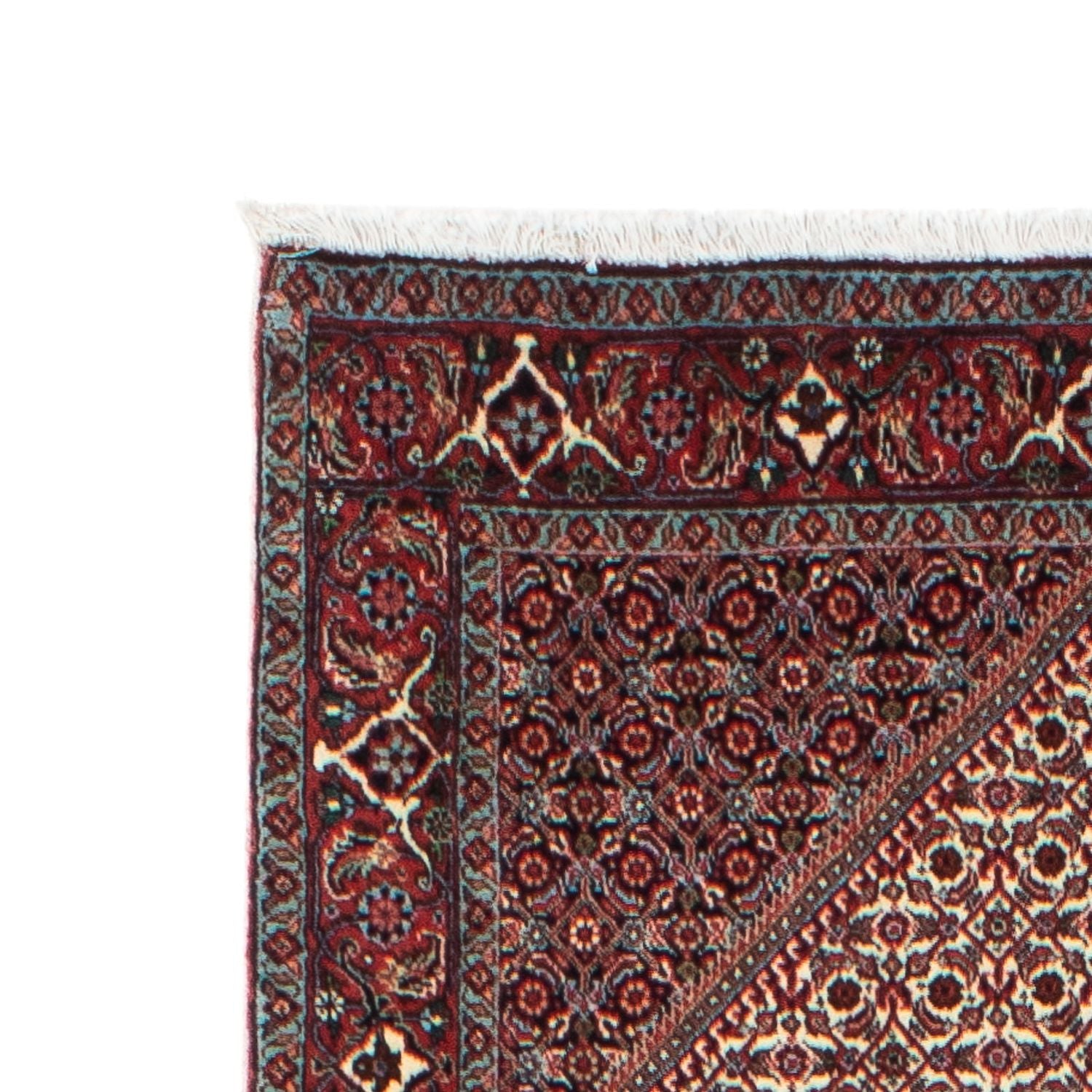 Tapis de couloir Tapis persan - Bidjar - 318 x 83 cm - beige