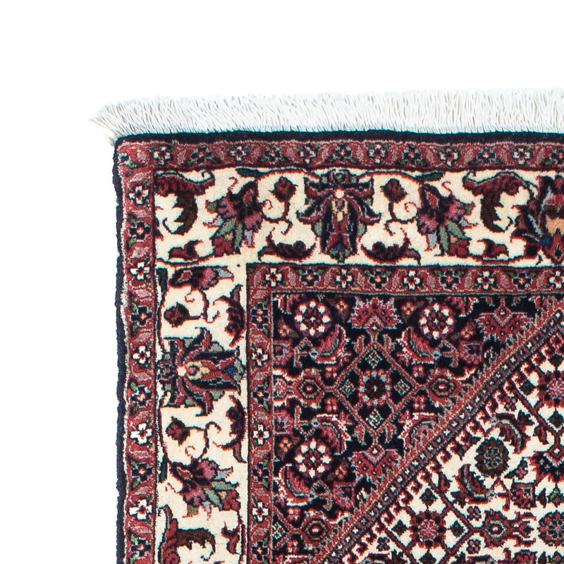 Tapis de couloir Tapis persan - Bidjar - 196 x 75 cm - bleu foncé