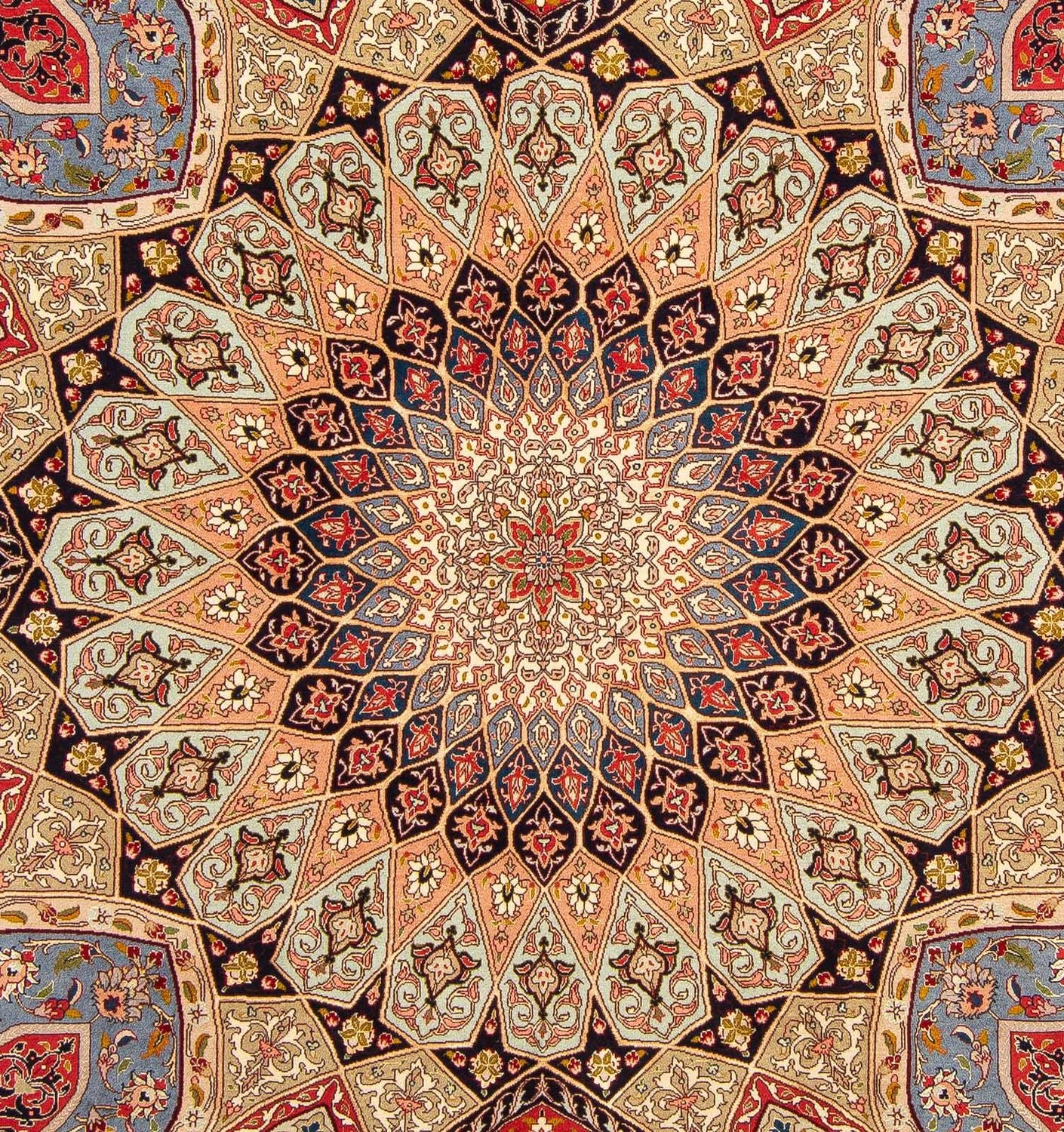 Tapis persan - Tabriz - Royal - 250 x 204 cm - multicolore