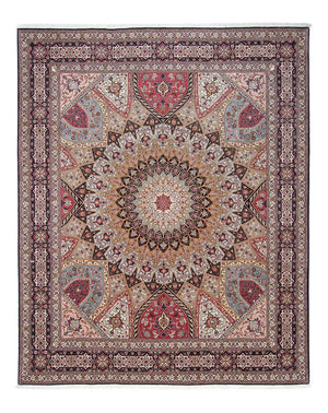 Tapis persan - Tabriz - Royal - 303 x 254 cm - multicolore
