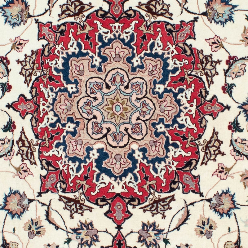Tapis persan - Tabriz - Royal - 212 x 154 cm - beige
