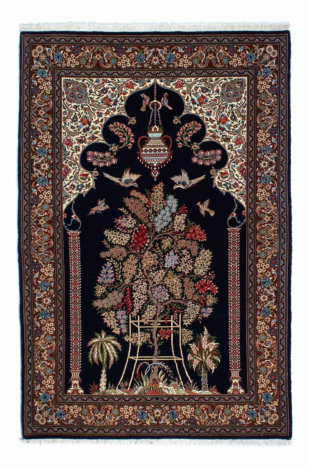 Perserteppich - Ghom 210 x 139 cm