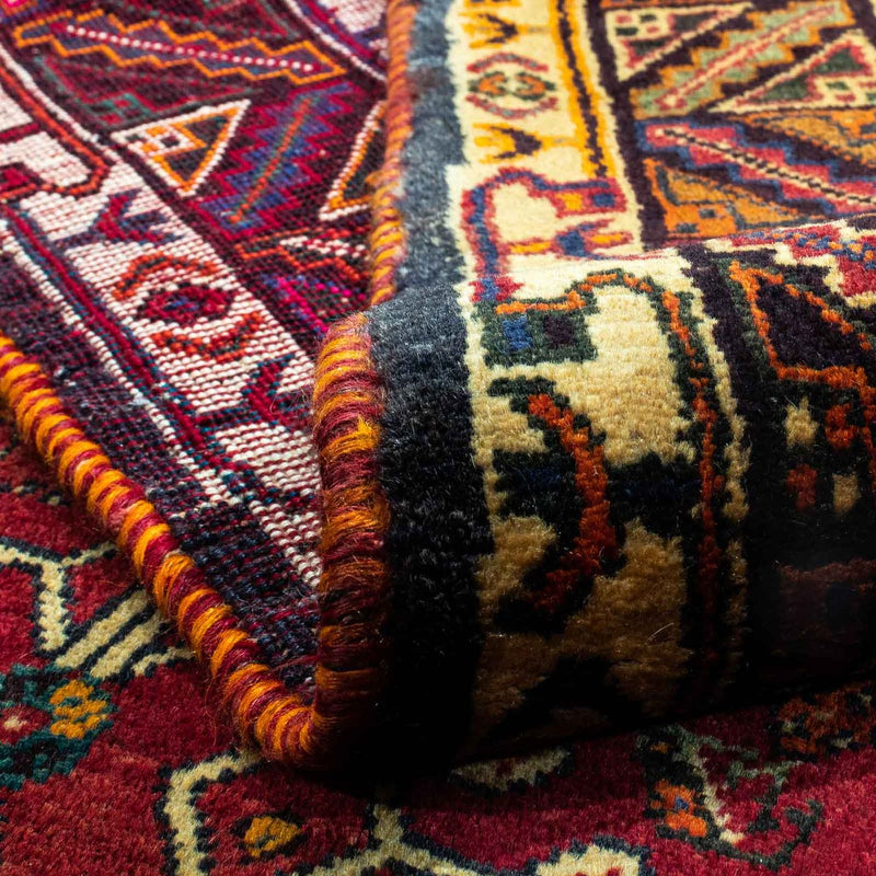Tapis persan - Nomadic - 270 x 163 cm - rouge foncé