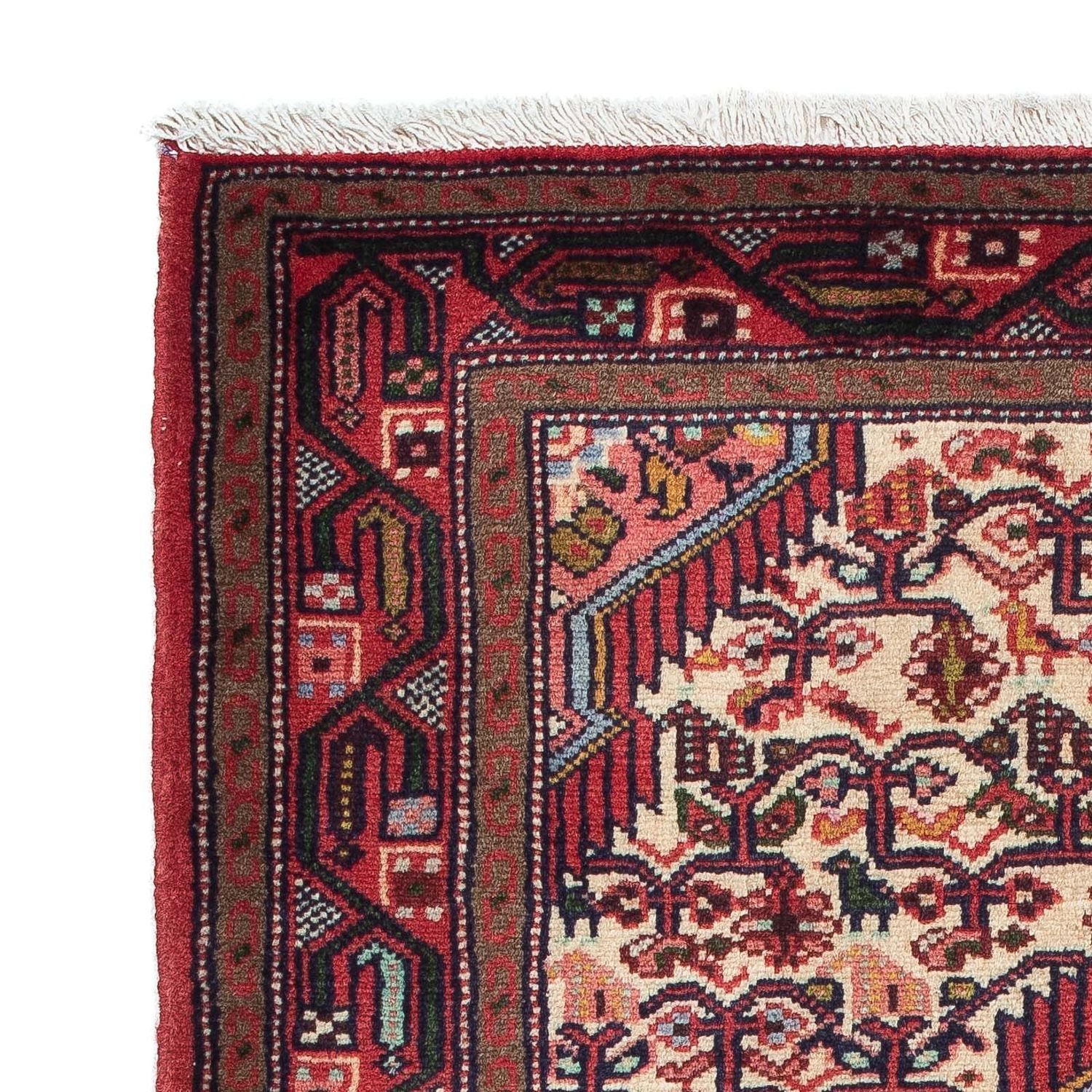 Tapis persan - Nomadic - 131 x 83 cm - beige