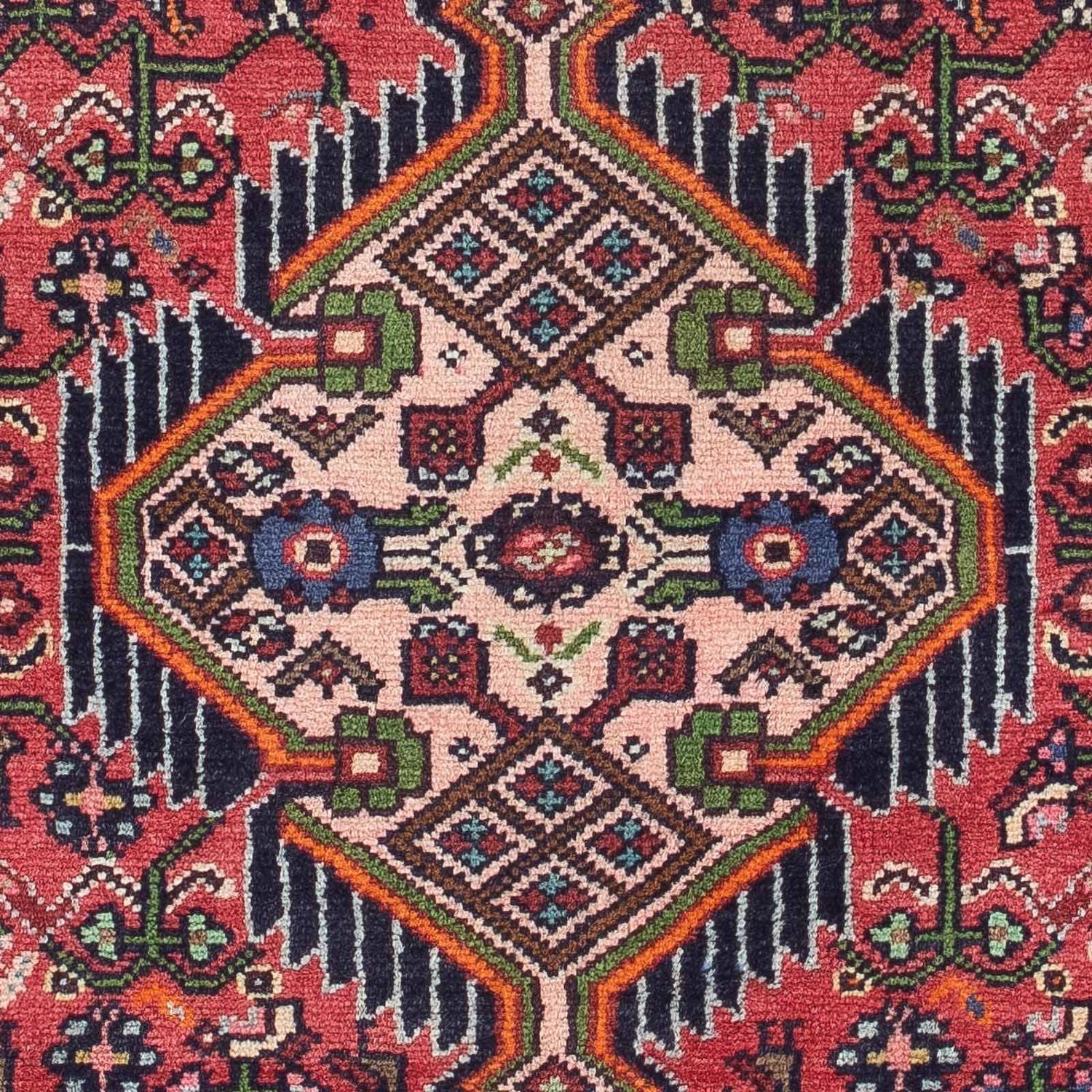 Tapis persan - Nomadic - 129 x 76 cm - rouge