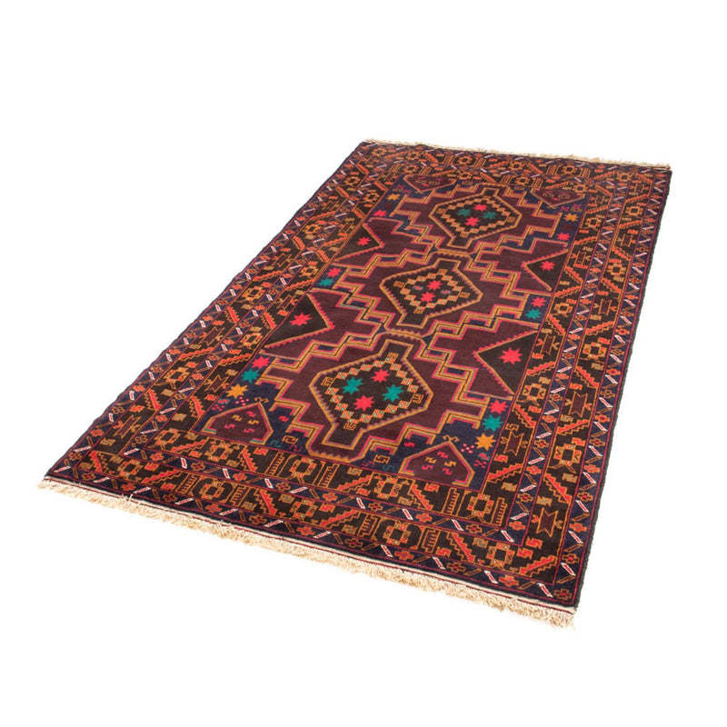 Tapis de couloir Tapis Belutsch - 193 x 106 cm - bleu foncé