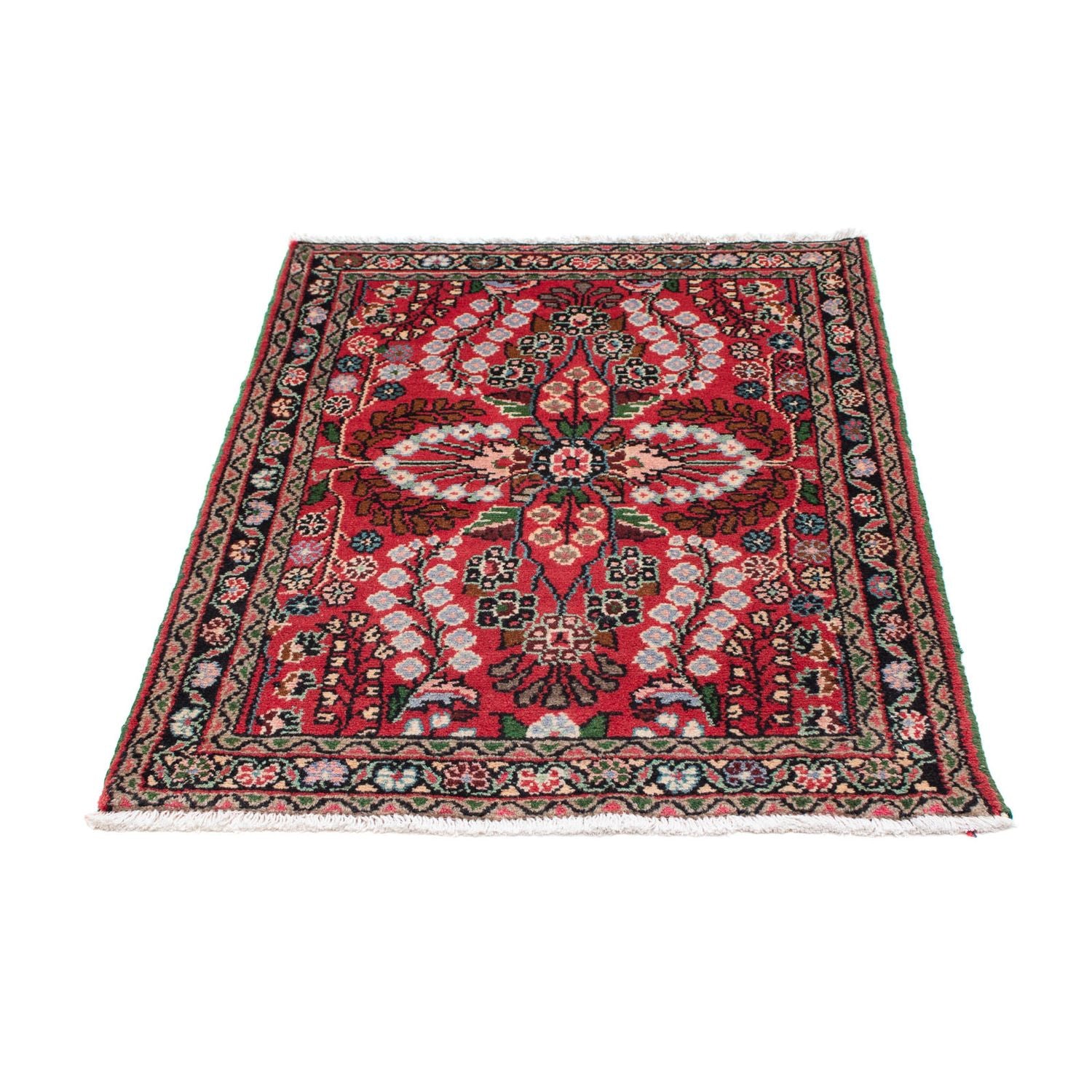 Tapis persan - Nomadic - 115 x 80 cm - rouge